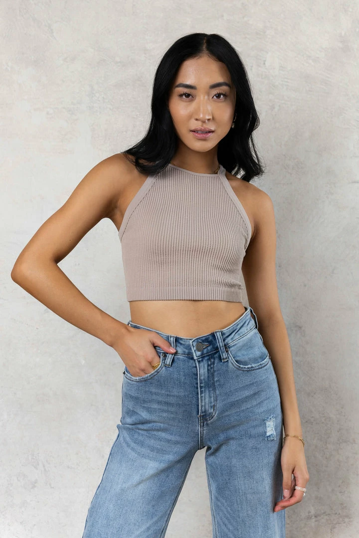 Best Pirce π€© DYNAMIC FASHION Lynn Tank Top In Tan - FINAL SALE π 4 DYNAMIC FASHION Lynn Tank Top In Tan - FINAL SALE