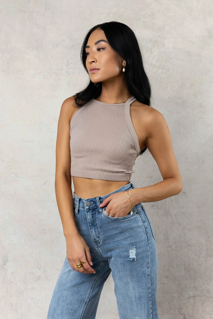 Best Pirce π€© DYNAMIC FASHION Lynn Tank Top In Tan - FINAL SALE π 1 DYNAMIC FASHION Lynn Tank Top In Tan - FINAL SALE