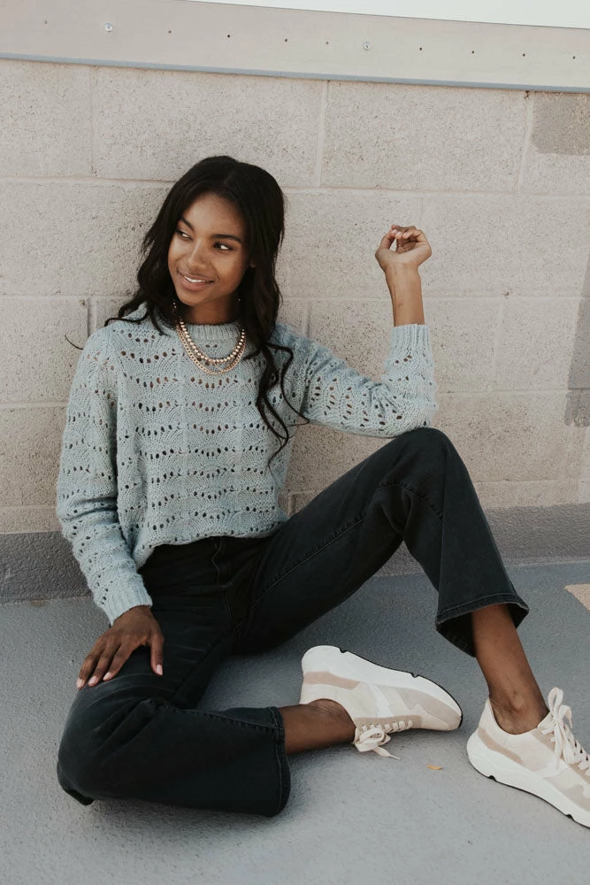 Best deal β VERO MODA Daria Knit Sweater In Sage - FINAL SALE π 6 VERO MODA Daria Knit Sweater In Sage - FINAL SALE