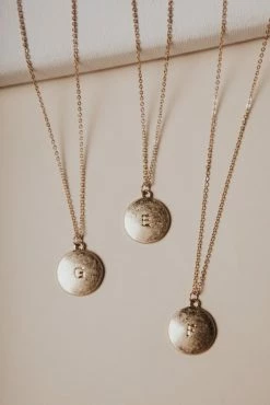 JOYFUL JEWELRY Initial Pendant Necklace