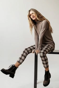 LISTICLE Mikel Plaid Pants - FINAL SALE