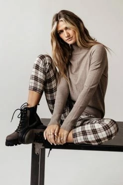 LISTICLE Mikel Plaid Pants - FINAL SALE