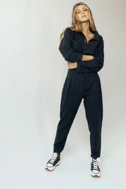 SINA Ellwood Jumpsuit In Rust - FINAL SALE