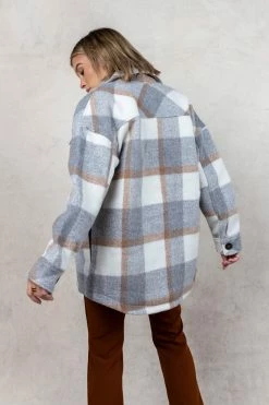 NANJING Milani Plaid Shacket New Arrivals