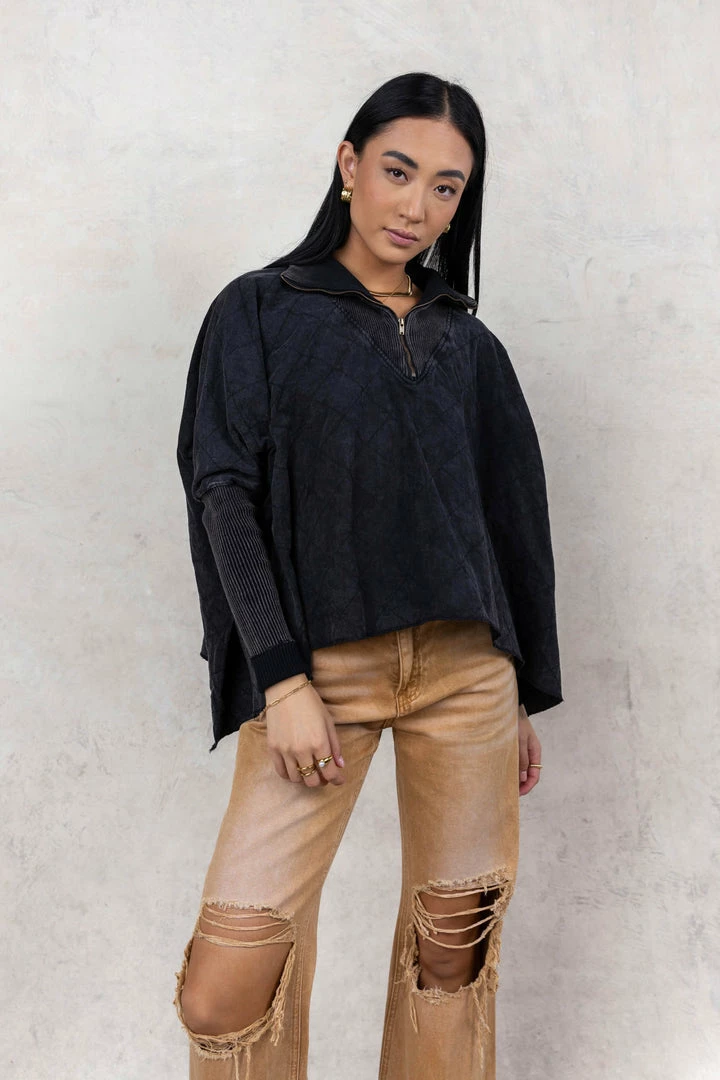 Cheap π₯ SINA Tops Charli Half Zip Pullover π 4 SINA Tops Charli Half Zip Pullover