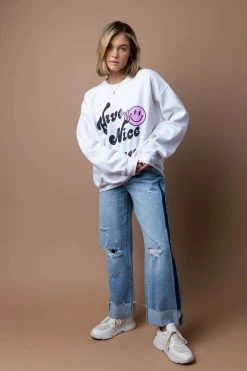 SWEET CLAIRE Nice Day Pullover