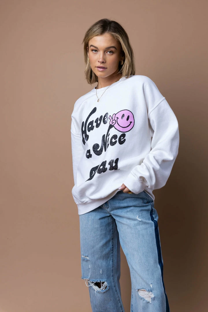 Best Pirce โ SWEET CLAIRE Nice Day Pullover ๐ 1 SWEET CLAIRE Nice Day Pullover