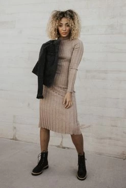 Best Pirce π GUANGZHOU ECOZY GARMENT Miriam Sweater π Dress In Sand-FINAL SALE π€© 12 GUANGZHOU ECOZY GARMENT Miriam Sweater Dress In Sand-FINAL SALE