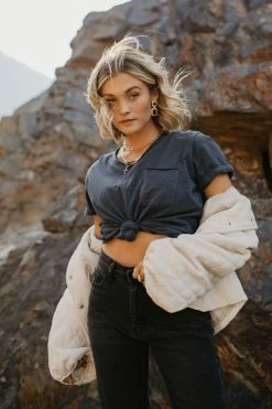 Best Pirce π SINA Ayla Tee In Ivory - FINAL SALE π 20 SINA Ayla Tee In Ivory - FINAL SALE