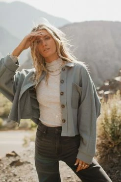 LISTICLE Lorelie Button Up Shirt - FINAL SALE