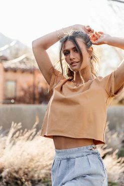 WORUI Sully Cropped Tee- FINAL SALE