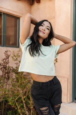 WORUI Sully Cropped Tee- FINAL SALE