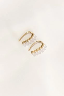 J&D JEWELRY Aria Pearl Earrings