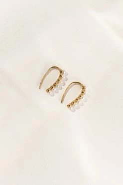 J&D JEWELRY Aria Pearl Earrings