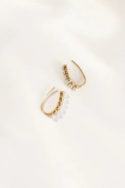 J&D JEWELRY Aria Pearl Earrings