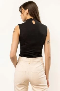 DRESS FORUM Audrey Bodysuit In Black