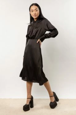 Flash Sale β AARON & AMBER Blaise Midi π Dress In Black π€© 9 AARON & AMBER Blaise Midi Dress In Black