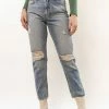CELLO JEANS Bohme Mom Jeans In Light Wash - FINAL SALE