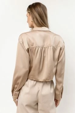 Mustard Seed Brielle Cropped Blouse New Arrivals