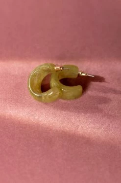 LA RADIANT VAL JEAN GLOBAL Jewelry Brinley Open Hoop Earrings