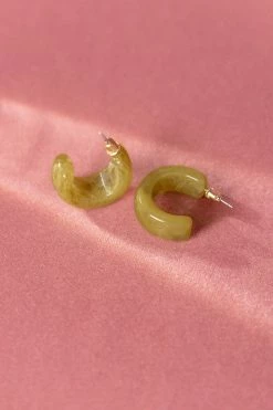 LA RADIANT VAL JEAN GLOBAL Jewelry Brinley Open Hoop Earrings