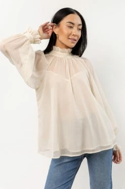Budget β ZOE + CLAIRE Bristol Sheer Top π 7 ZOE + CLAIRE Bristol Sheer Top