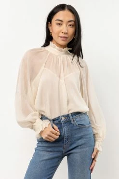 ZOE + CLAIRE Bristol Sheer Top