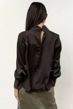 AARON & AMBER Charli Blouse In Black New Arrivals