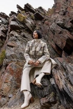 QIZHEN Tops Jovie Plaid Coat