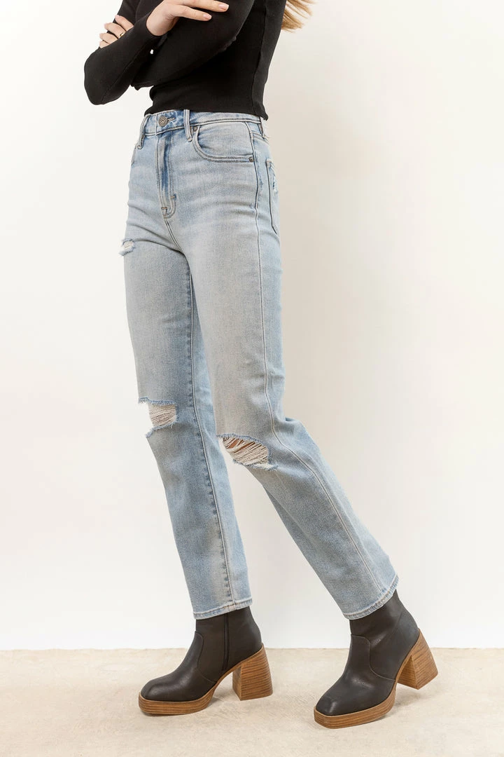Best Sale π DENIM ONE New Arrivals Ellery Distressed π Jeans π 4 DENIM ONE New Arrivals Ellery Distressed Jeans