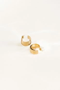 J&D JEWELRY Evie Open Hoop Earrings