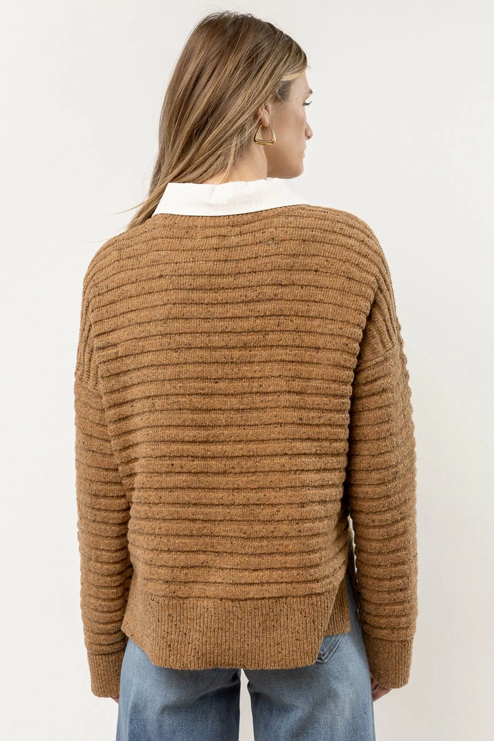 New π WORUI Tops Jacie Sweater In Brown π 2 WORUI Tops Jacie Sweater In Brown