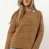WORUI Tops Jacie Sweater In Brown