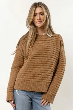 WORUI Tops Jacie Sweater In Brown