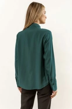 Coupon โ AARON & AMBER Kayla Tie Front Top In Hunter Green New Arrivals ๐งจ 7 AARON & AMBER Kayla Tie Front Top In Hunter Green New Arrivals