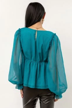 ZOE + CLAIRE New Arrivals Keria Long Sleeve Top
