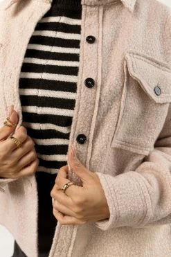 Hot Sale ๐งจ LA MIEL New Arrivals Kyler Cozy Shacket ๐งจ 8 LA MIEL New Arrivals Kyler Cozy Shacket