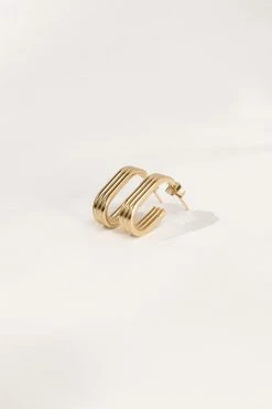 J&D JEWELRY Leona Gold Earrings