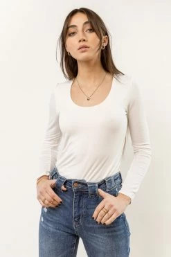 WASABI + MINT Luffy Top In Ivory New Arrivals