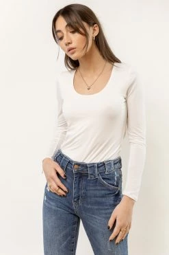 WASABI + MINT Luffy Top In Ivory New Arrivals