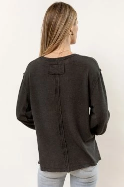 SINA Mandy Top In Black