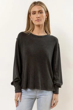 SINA Mandy Top In Black