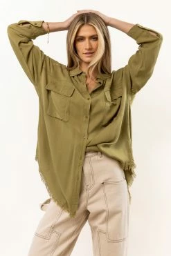 Brand new π LIME N CHILI Marc Button Down In Olive New Arrivals βοΈ 6 LIME N CHILI Marc Button Down In Olive New Arrivals