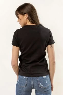WORUI New Arrivals Mckenna Tee Shirt In Black