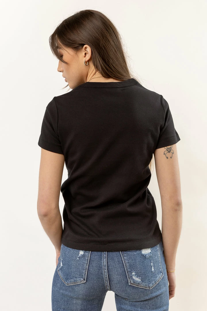 Promo π WORUI New Arrivals Mckenna Tee π Shirt In Black π 2 WORUI New Arrivals Mckenna Tee Shirt In Black