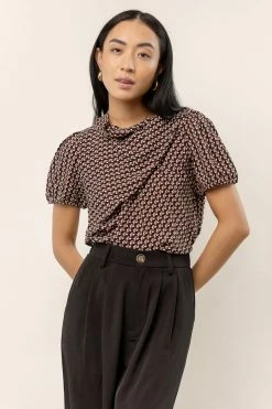 CALISTA Nora Printed Blouse