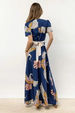 QIZHEN Dresses Odette Printed Maxi Dress