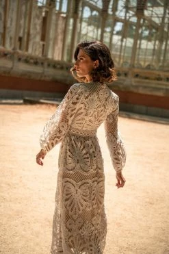 WELLMADE INC Dresses Geraldene Lace Dress In White