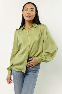 Flying Tomato New Arrivals Raine Button Up