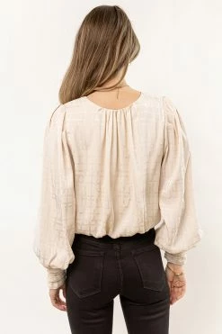 ZOE + CLAIRE Riley Cropped Blouse New Arrivals